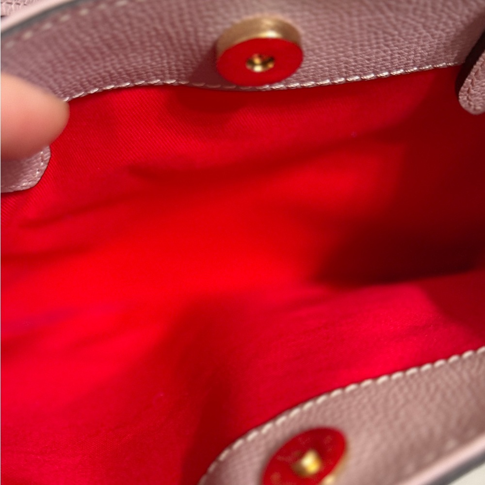 Dooney & Bourke Sorrento Barlow Pebbled Leather Satchel Mushroom - Picture 8 of 10